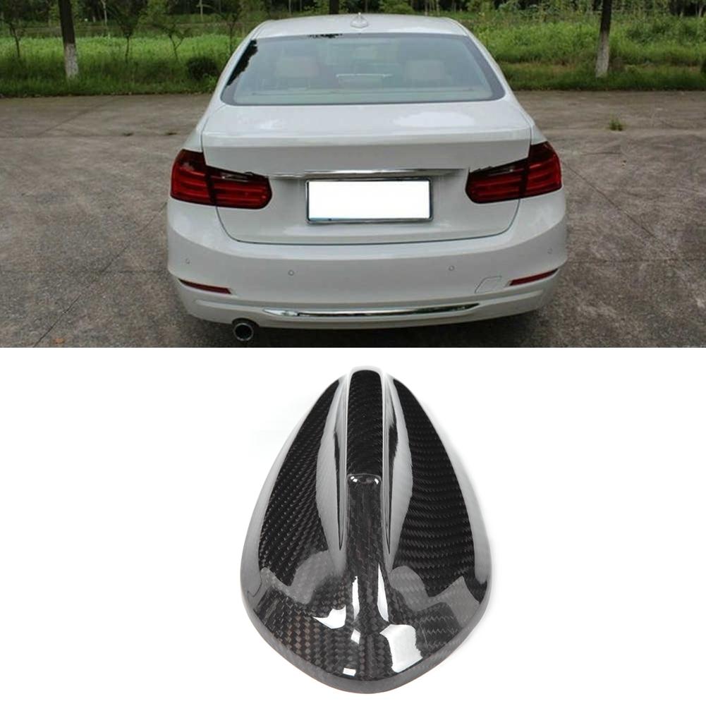 Car Exterior Decoration Carbon  Car Antenna Cover Roof Shark Fin Trim Decoration Fits for M2 M3 F22 F30 F80 Roof Shark Fin