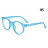 Portable Glasses Protection Online Classes Anti-blue Light Round Eyeglasses Kids Glasses Ultra Light Frame
