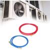2Pcs Refrigerant Charging Hose, AC Charging Hoses Tube, Fluoride Adding Tube for Air Conditioner Outside Unit Repair Tool (R410 special 1.5 meters)
