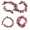 Red Berry Christmas Garland Wear Resist Christmas Decoration Wreath Multi-Purpose Xmas Fortune Fruit Wreath Home Accessories