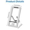 Metal Foldable Phone Stand Thin Mobile Phone Support Desk Cell Phone Holder  Travel Office