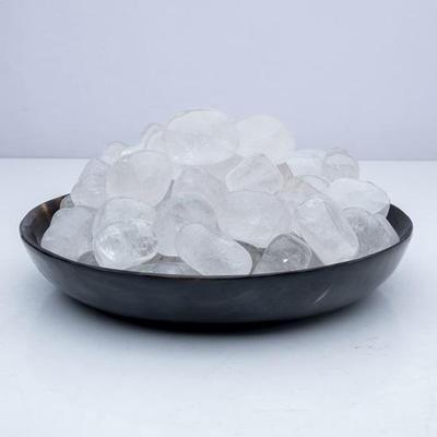 Set aus 13 Bergkristallsteinen, Reiki-Chakra, Heilsteine, Schmucksteine, Vasenfüller,