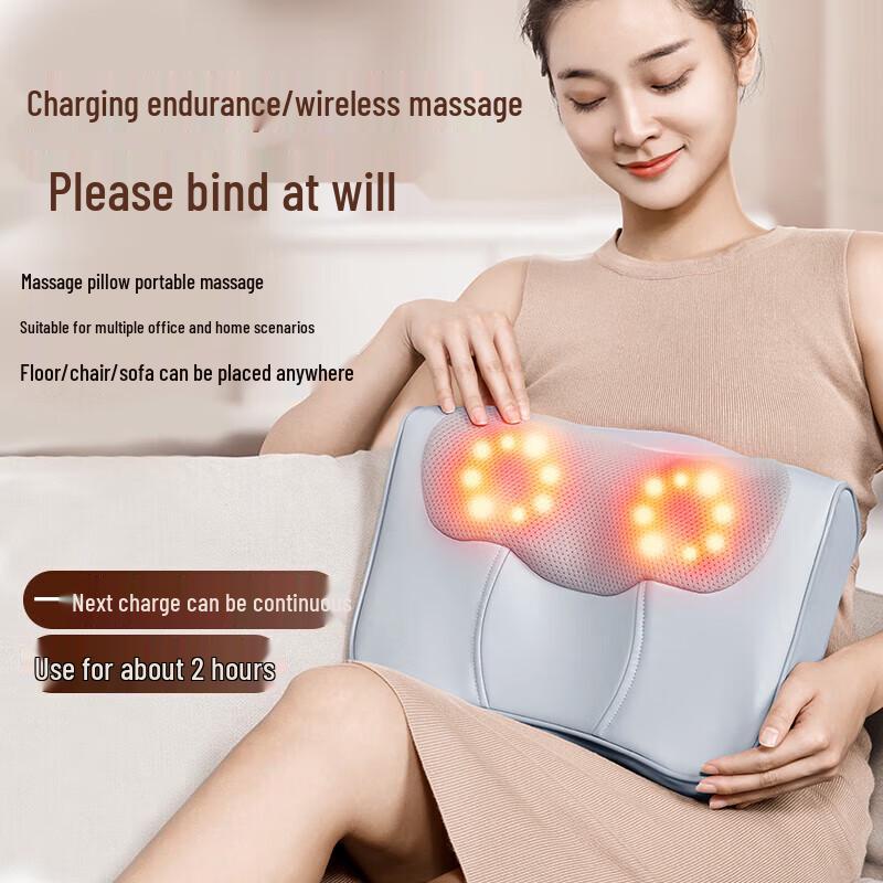 AUX K39 Neck Shoulder Back Massager Cushion