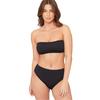 Be You Womens/Ladies Textured High Waist Bikini Bottoms