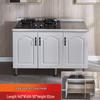 Economical Stainless Steel Kitchen Cabinet for Rental Homes