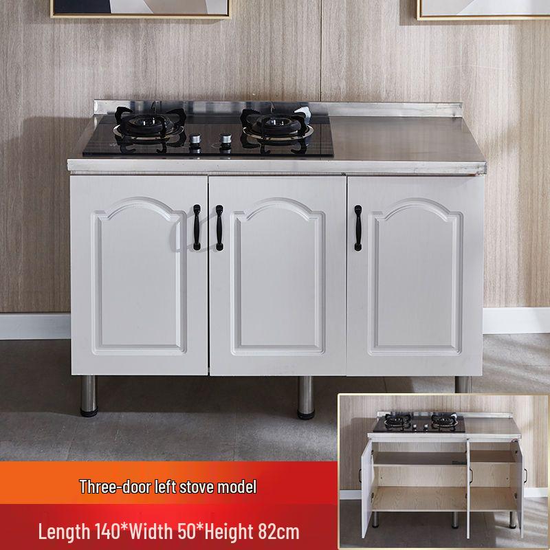 Economical Stainless Steel Kitchen Cabinet for Rental Homes