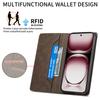 DF-05 For Oppo Reno12 Pro 5G (Global) Case PU Leather Phone Cover RFID Blocking