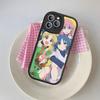 Anime Bocchi The Rock Phone Case For IPhone 16 15 14 11 12 13 Pro Max Plus Back Leather Shell