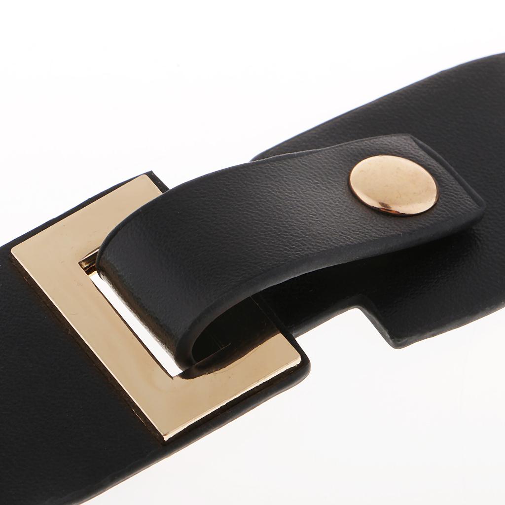 2 Pieces Leather Toggle Button Closure Rivet Hook, PU And Alloy - Single Buckle