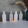 Creative Flexible Silicone Mold for Number Candle and Ambients Lights Decoration for Birthdays and Celebrations