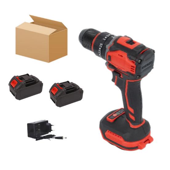21V Lithium Battery Dual-Speed Hand Drill & Electric Screwdriver with Bit Set