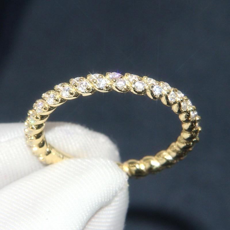 New Trendy Instagram Style Ring European and American Fashion Thread Fine Ring Simple and Personalized Tail Ring