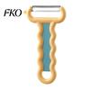 Sharp Stainless Steel Blade Vegetable Peeler, with Blade, Non-Slip Wavy Peeler Handle Fruit for Veggie Potatoes Carrot Cucumber Ergonomic