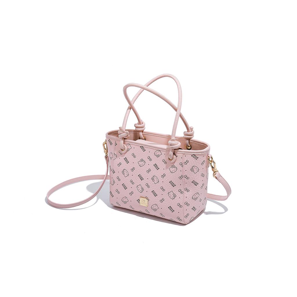 New Sanrio Hello Kitty PU Tote Bag, Shoulder Bag Medium Women's Pink SHHF41584-1