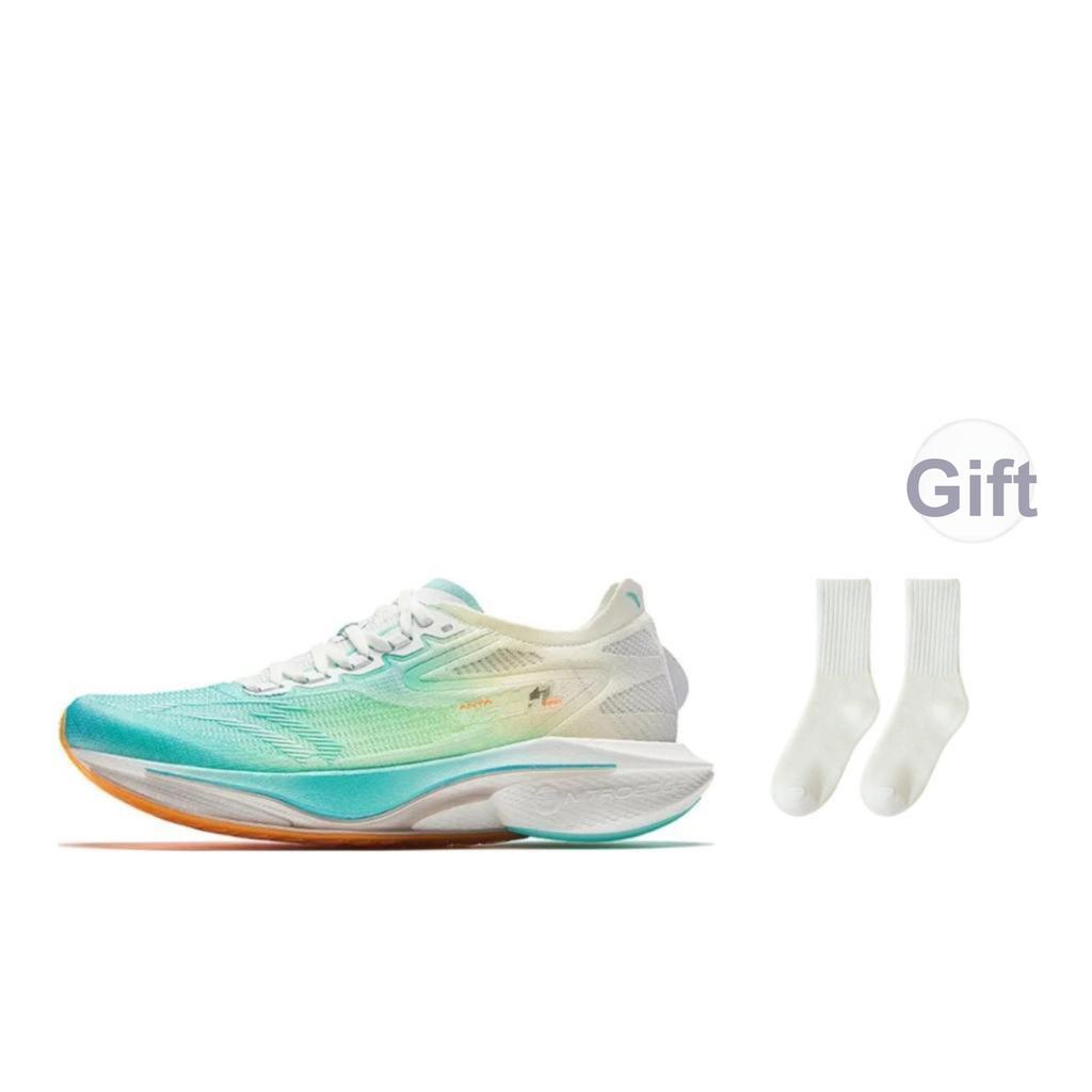 Anta Mach 4.0 Pro Professional Speed Training Shock Absorption Non-Slip Rebound Low-Top Running Shoes Men Sneakers Blue 112425584-1