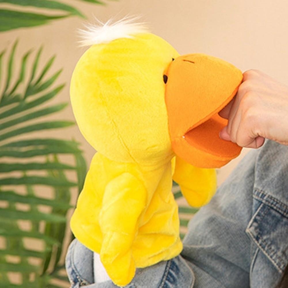 Early Education Animal Hand Puppet Stuffed Hand Finger Puppets Kindergarten Story Props