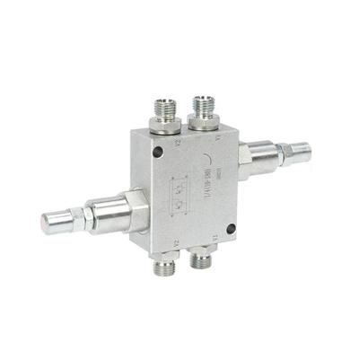 Hydraulický tlmiaci ventil pre rýpadlo VAU 1 4 palca obojsmerný prepúšťací ventil pre mini rýpadlá do 2 ton