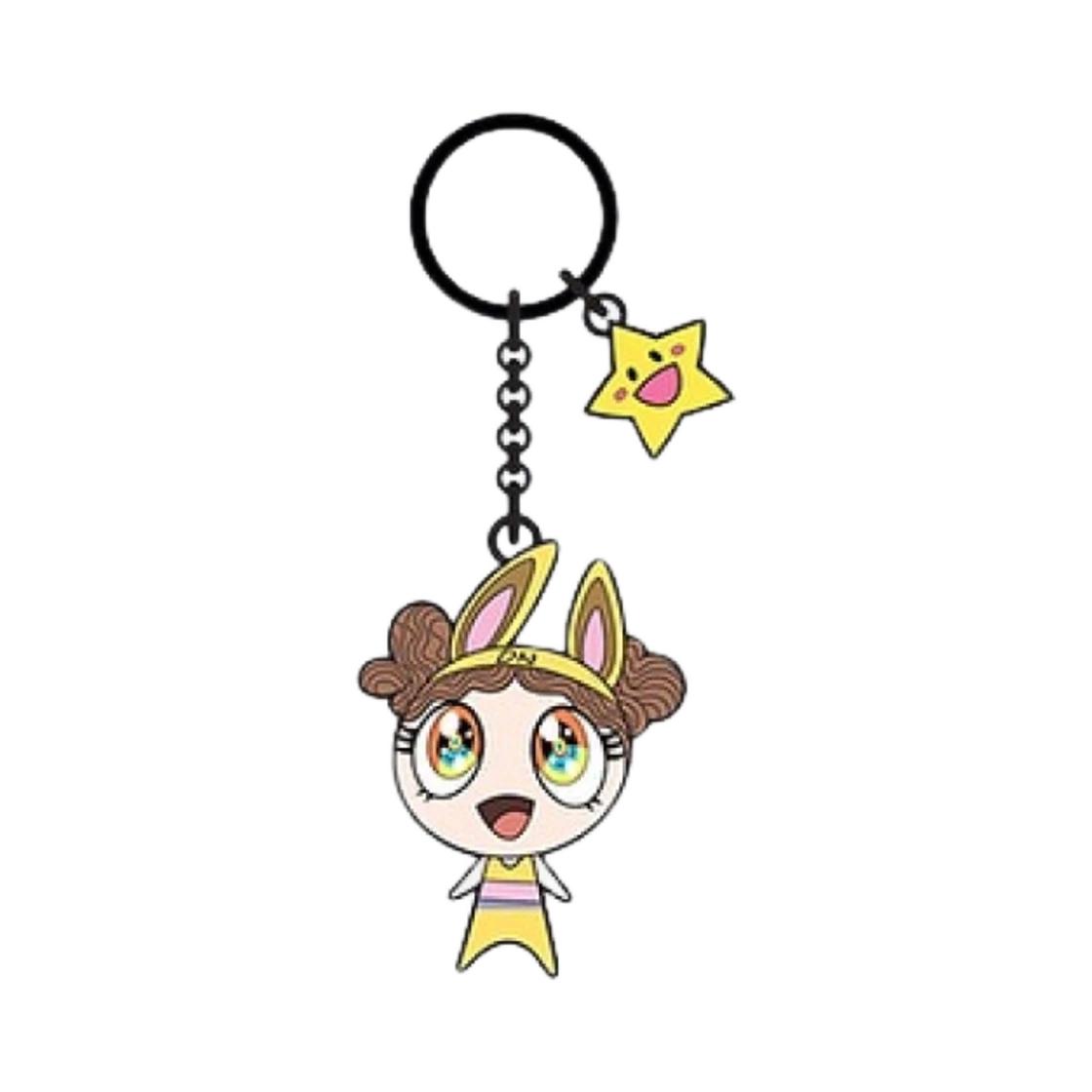 NewJeans x Murakami Metal Keyring Danielle Yellow ONE SIZE