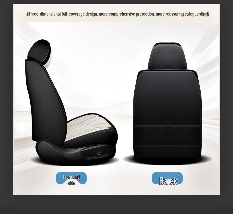 Universal Full Leather Car Seat Cushion for All Seasons