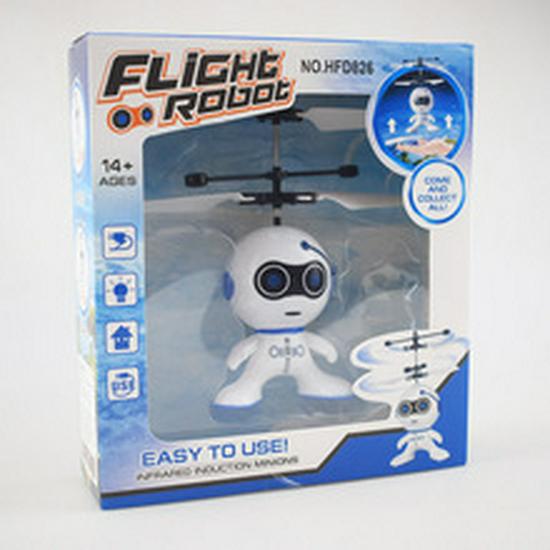 Drop-resistant Children's Remote Control Induction Helicopter Toy with Hovering Lights