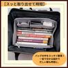 Ideamall Bag-in-Bag Rucksack-in-Tasche BagBackpack Organizer mit Trennwänden und Innentasche (Hellgrau)