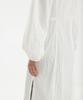 Youth Side-Slit Shirt Dress - White