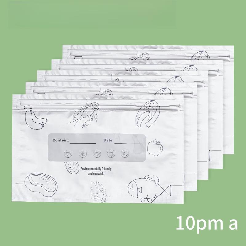 

Zhishi Press-Seal Aluminum Foil Freezer Bags