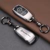 Alloy Style Fashion Car Key Case Cover Shell Fob For Mercedes Benz 2023/24 C/SClass W223 W206 S350L S400L S450L S500L Protector ZS4