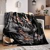 1PC Dragon Head Design Blanket - Soft Warm All-Season Throw for Sofa, Bed, Car, Office, Throw For Sofa Yy250916085