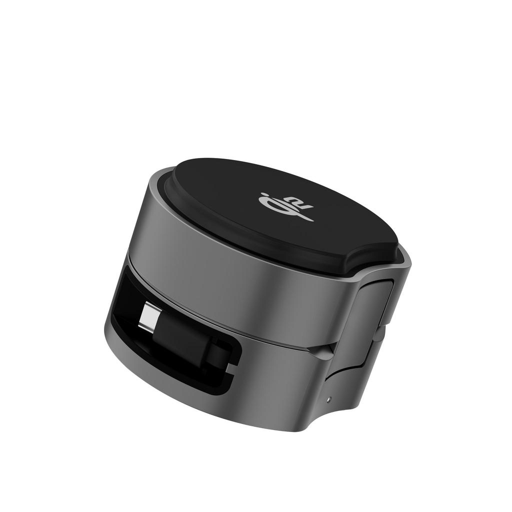 Foldable 15W 3-in-1 Magnetic Wireless Charger and Phone Holder