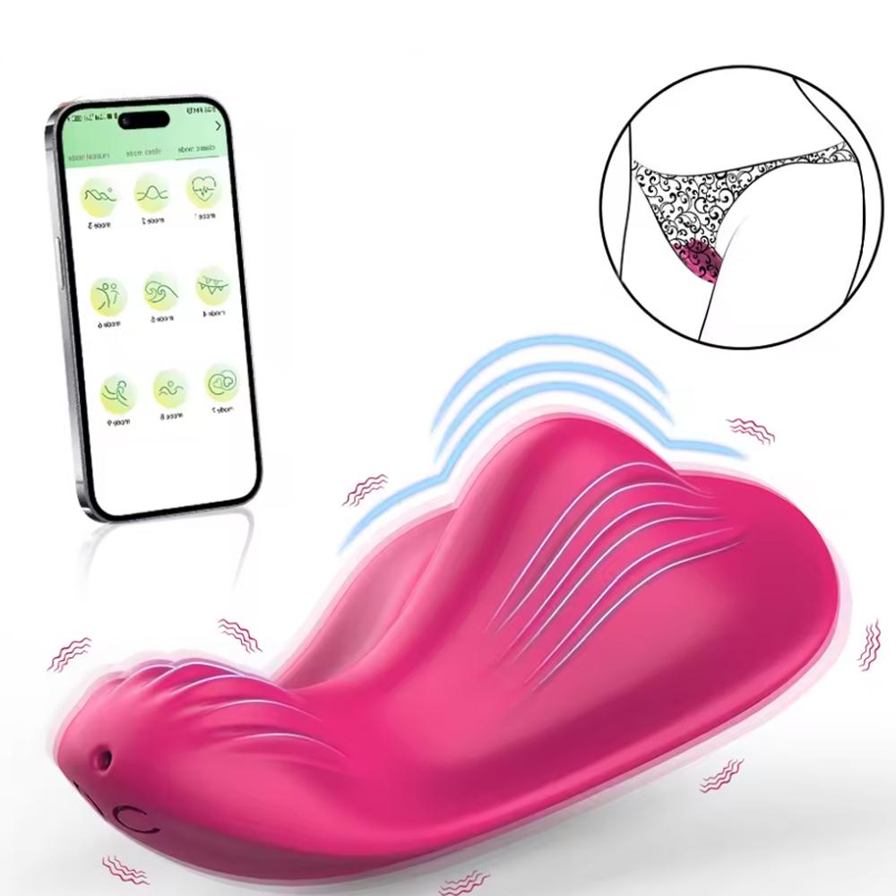 Wearable Bluetooth APP Vibrator for Women Wireless Remote Control Vibrating Egg Clitoris Stimulator Female Sex Toys for Couples