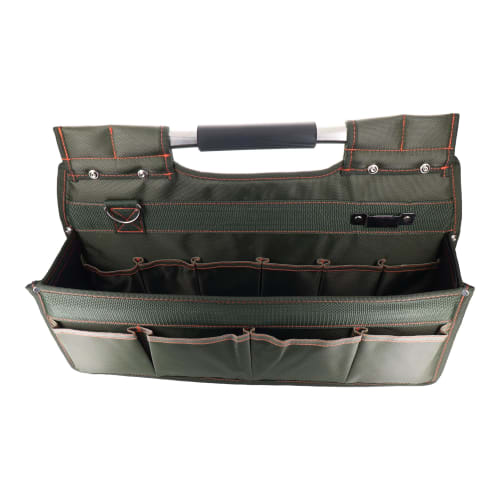 Sankyo Corporation DBLTACT Compact Tool Carry Bag, Khaki, DT-CBT-500KH