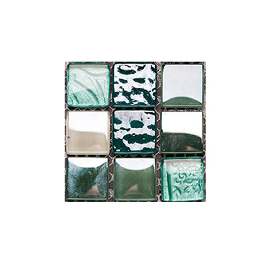 10 Stück Mosaik Aufkleber Fliesen Etikettenmaterial Badezimmer Bodenfliese Klebstoff Küchenrückwand Chap Arbeitsplatte Küchendekor 10x10cm