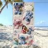 American Cartoon Figure Print Thick Microfiber Beach Towel Quick Dry Bath Blanket For Kids