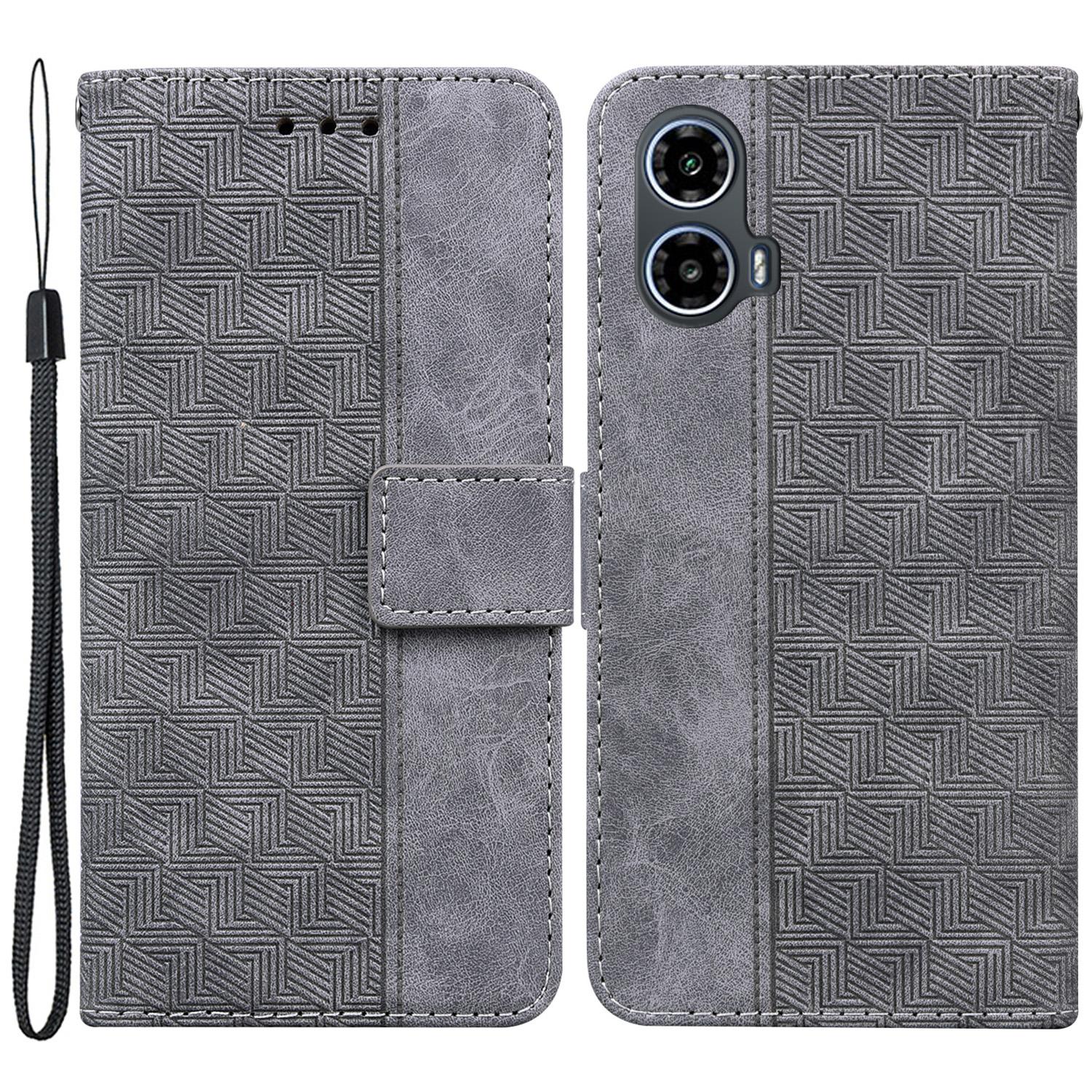 

For Motorola Moto E14 4G/G04 4G/G04s 4G/G24 4G Cell Phone Case Leather Shockproof Cover with Wallet D