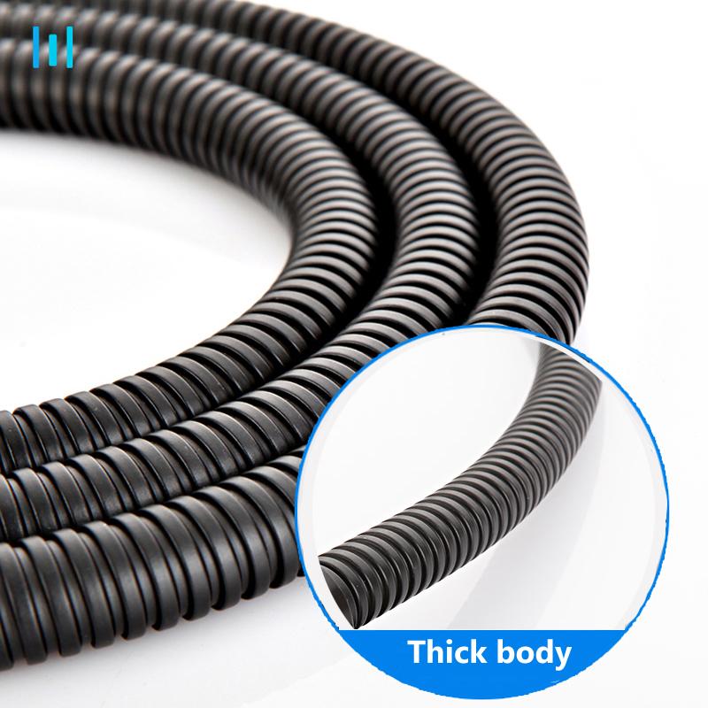 Black Hose 111cm 111cm Bathroom Shower Hose Faucet Tube Stainless Flexible Hose Plumbing Explosion-proof Silver Pipe 1/1