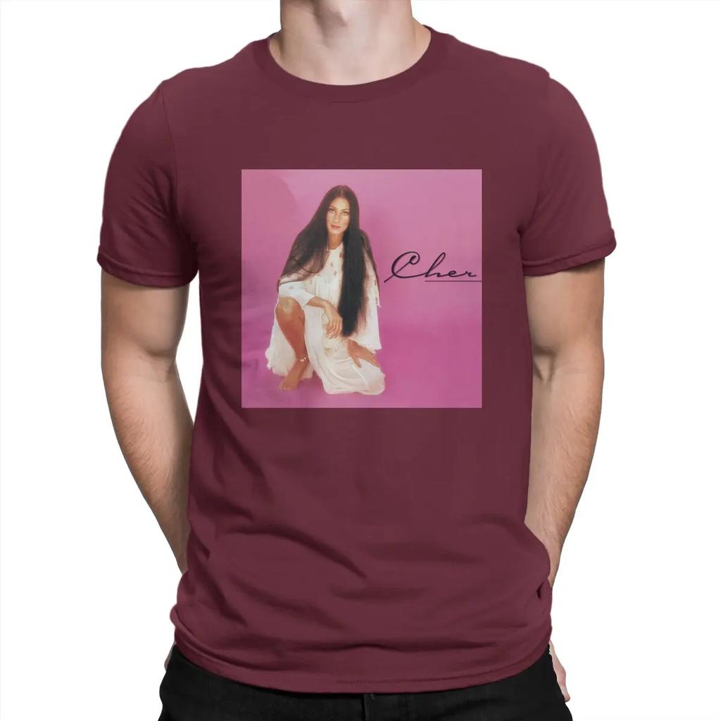 Gypsies Tramps Men's T Shirts C-Cher Singer Hipster Tees Short Sleeve O Neck T-Shirt 100% Cotton Printed Clothes