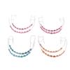 Fashion Braces 1 Pair Colorful Temporary Tooth Decoration With Metal Wires Metal Bracket Orthodontic Ligature Ties High Quality