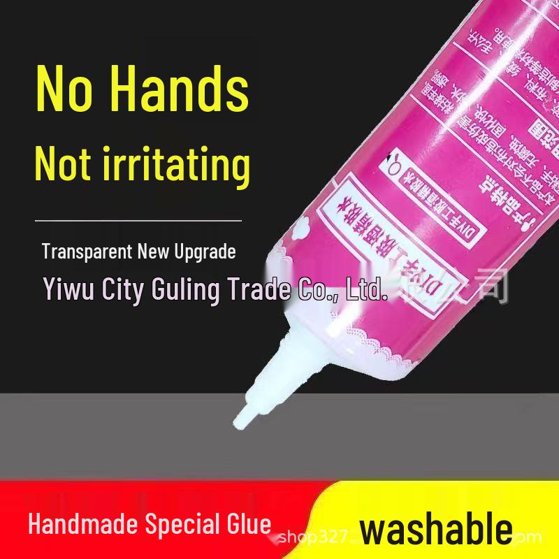 Strong Alcohol-Free White Glue for Student Crafts and DIY Doll Making