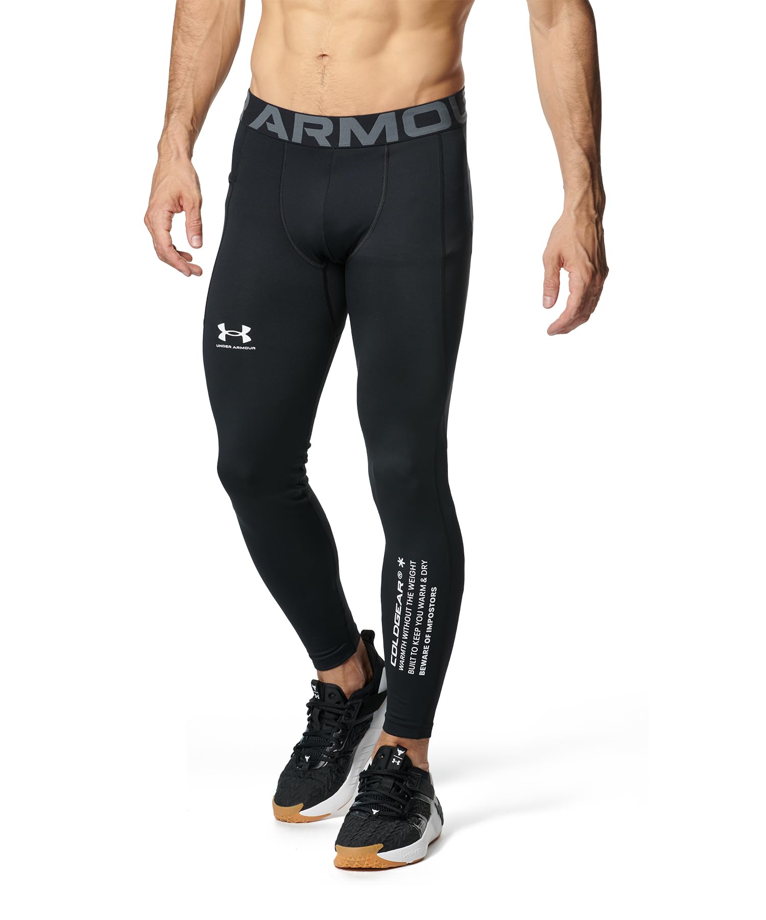 

Under Armour UA CGI ARMOUR LEGGINGS Black SM чёрный