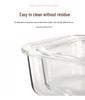 Lock & Lock 2-Piece Heat-Resistant Glass Lunch Box Set: Microwave and Refrigerator Safe, Sealed for Freshness. Gift-Ready.