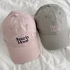 Women Vintage Cotton Baseball Cap Letter Embroidery Dad Hat Casual Soft Top Sun Hat Outdoor Sports Visor Caps