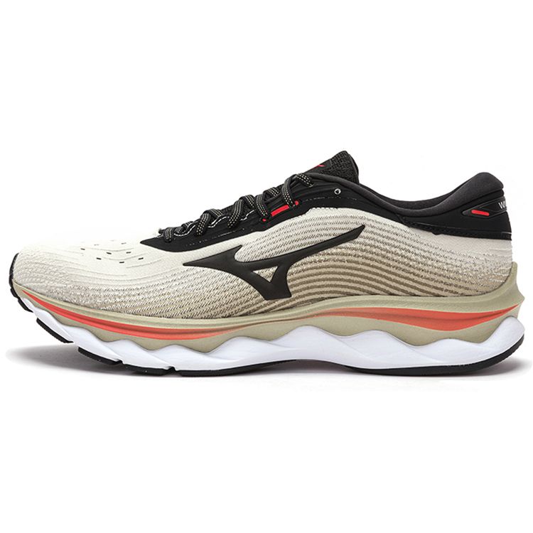 Mizuno Wave Sky 5 Unisex Running Shoes Sand Black J1GC210210 42