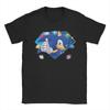 Chao Tales Halloween Hedgehogs Cartoon Unisex T Shirt Creative Tees Short Sleeve Round Collar TShirts Cotton Birthday Gift Clothes