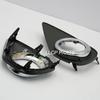 A Pair Fog Light Cover For Toyota Yaris 2015 2016 2017 Left Right Foglight Lamp Grille Bezel Front Bumper Driving Light Frame