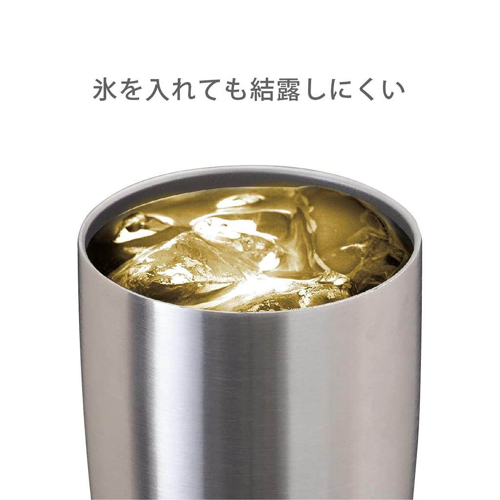 Atlas Insulated Stainless Steel Smooth Vacuum Perfect for and More Tumblers, 430ml, Pair, Mouth, Insulated, Beer, Highballs, (ASTN-430MT2P)