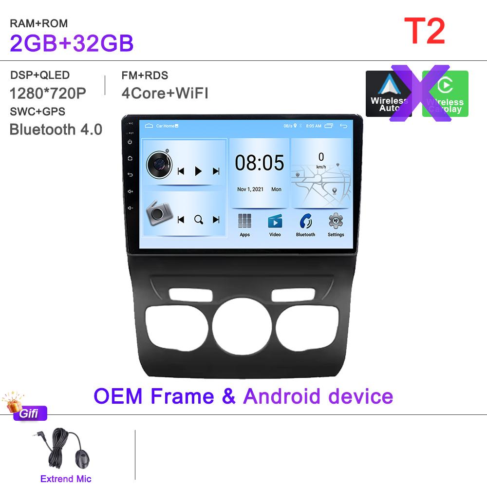 

Android 16 2K Incell Screen Multimedia Stereo For Citroen C4 C4L DS4 2012 - 2017 GPS Navigation High-performance CPU Dash Cam BT