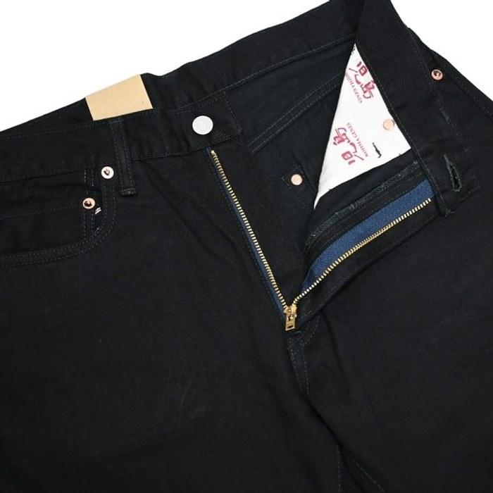 [Kojima Genes] RNB-168 13oz Selvedge Black Denim Jeans (32)