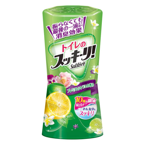 Earth Chemical Toilet Sukki-ri! Premium Citrus Scent 400mL