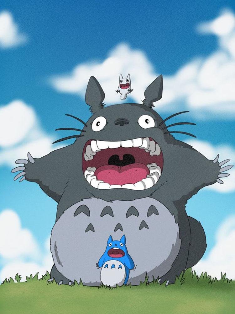 DIY plné kulaté diamantové malování Křížkový steh 3D roztomilé zvířecí komiks Home Dekorativní umění Krajina diamantový obraz 5D diamantový umělecký obraz